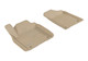 2011-2013 Infiniti QX56 Floor Mats Liners Front Row Kagu Tan