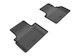 2014-2022 Infiniti Q50 Floor Mats Liners Rear Row Kagu Black