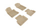 2017-2022 Infiniti Q60 Floor Mats Liners Front and Rear Row Kagu Tan