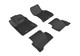 2017-2020 Jaguar XE RWD Floor Mats Liners Front and Rear Row Kagu Black