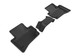 2018-2020 Land Rover Velar Floor Mats Liners Rear Row Kagu Black