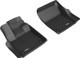 2018-2020 Jaguar I-PACE Floor Mats Liners Front Row Kagu Black