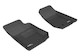 2007-2013 Jeep Wrangler 2 Door JK Floor Mats Liners Front Row Kagu Black