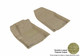 2014-2015 Jeep Cherokee Floor Mats Liners Front Row Classic Tan