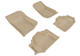 2014-2018 Jeep Wrangler 2 Door JK Floor Mats Liners Front and Rear Row Kagu Tan