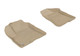2011-2013 Kia Sorento Floor Mats Liners Front Row Kagu Tan 7 Seat