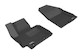 2014-2019 Kia Soul Floor Mats Liners Front Row Kagu Black