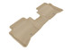 2014-2017 Kia Rio Floor Mats Liners Rear Row Kagu Tan