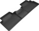 2020-2022 Kia Soul Floor Mats Liners Rear Row Kagu Black
