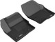2017-2019 Lincoln MKC Floor Mats Liners Front Row Kagu Black