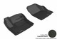 2012-2019 Land Rover Range Rover Evoque Floor Mats Liners Front Row Kagu Black