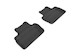 2006-2013 Lexus IS250 Floor Mats Liners Rear Row Kagu Black