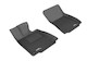 2014-2021 Lexus IS350 RWD Floor Mats Liners Front Row Kagu Black
