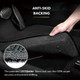2007-2012 Lexus LS460 Floor Mats Liners Rear Row Classic Gray