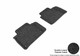 2007-2012 Lexus LS460 Floor Mats Liners Rear Row Classic Black