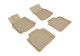 2007-2012 Lexus LS460L RWD Floor Mats Liners Front and Rear Row Kagu Tan