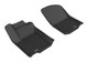 2017-2019 Mercedes-Benz GLS Floor Mats Liners Front Row Kagu Black