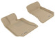 2011-2013 Mercedes-Benz CLS W128 Floor Mats Liners Front Row Kagu Tan