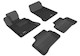 2013-2015 Mercedes-Benz GLK Floor Mats Liners Front and Rear Row Kagu Black