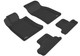 2007-2013 Mini Cooper Floor Mats Liners Front and Rear Row Kagu Black Convertible