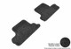 2007-2013 Mini Cooper Floor Mats Liners Rear Row Classic Black Convertible