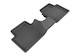 2019-2020 Toyota Yaris Floor Mats Liners Rear Row Kagu Black