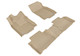 2014-2020 Nissan Rogue Floor Mats Liners Front and Rear Row Kagu Tan JP-A48256QC