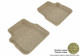 2008-2014 Subaru Impreza WRX STI Floor Mats Liners Rear Row Classic Tan