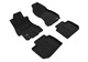 2015-2021 Subaru Impreza WRX STI Floor Mats Liners Front and Rear Row Elegant Black