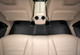 2012-2019 Tesla Model S Floor Mats Liners Rear Row Kagu Black