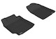 2007-2011 Toyota Camry Floor Mats Liners Front Row Kagu Black
