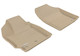 2007-2011 Toyota Yaris Floor Mats Liners Front Row Kagu Tan