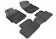 2003-2008 Toyota Matrix Floor Mats Liners Front and Rear Row Kagu Black