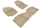 2012 Toyota Venza Floor Mats Liners Front and Rear Row Kagu Tan