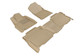 2012-2013 Toyota Tundra Crewmax Cab Floor Mats Liners Front and Rear Row Kagu Tan