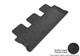 2014-2019 Toyota Highlander Floor Mats Liners 3rd Rear Row Classic Black