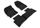 2020-2022 Toyota Corolla Sedan Floor Mats Liners Front and Rear Row Elegant Black