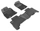 2013-2022 Toyota 4Runner Floor Mats Liners Front and Rear Row Kagu Black JP-A48855QC