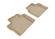 2007-2016 Volvo S80 Floor Mats Liners Rear Row Kagu Tan