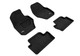 2010-2017 Volvo XC60 Floor Mats Liners Front and Rear Row Elegant Black