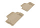 2011-2018 Volvo S60 Floor Mats Liners Rear Row Kagu Tan