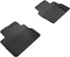 2017-2021 Volvo S90 Floor Mats Liners Rear Row Kagu Black