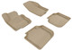 2012-2019 Volkswagen Passat Floor Mats Liners Front and Rear Row Kagu Tan