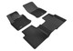 2018-2022 Volkswagen Tiguan Floor Mats Liners Front and Rear Row Kagu Black 5 Seat