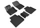 2018-2022 Volkswagen Tiguan Floor Mats Liners Front and Rear Row Kagu Black