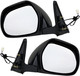 2003-2009 Toyota 4Runner Side View Door Mirror , Power Glass , Non-Heated , Textured - Driver and Passenger Side