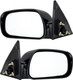2002-2006 Toyota Camry Side View Door Mirror USA , Power Glass , Non-Heated , Gloss - Driver and Passenger Side