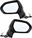 2018-2022 Toyota Camry Side View Door Mirror NA , Power Glass , Heated , Paintable , Turn Signal - Driver and Passenger Side