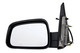 2006-2011 Chevrolet HHR Side View Door Mirror , Power Glass , Non-Heated , Textured - Driver Left Side