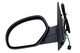 2007-2014 Chevrolet Suburban Side View Door Mirror , Power Glass , Heated , Chrome - Driver Left Side
